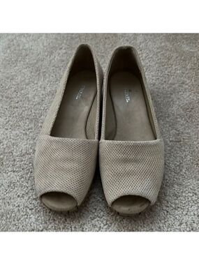 Aerosols peep toe wedge
